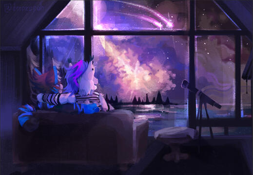 Painted Scene (2 Characters)